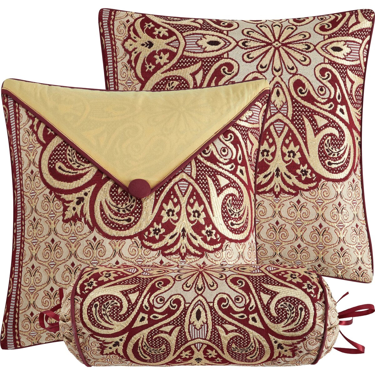Nanshing Prince 7-teiliges elegantes Medaillon-Bettdeckenset