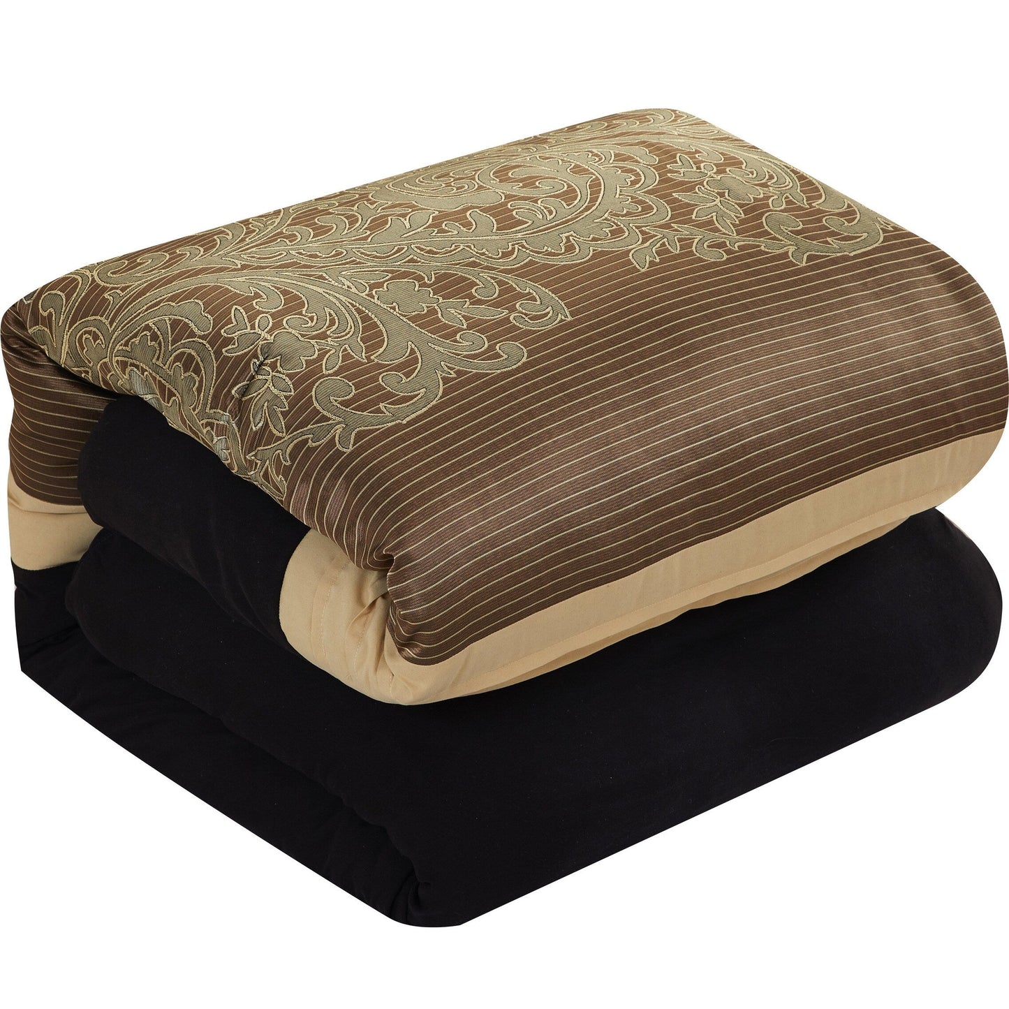 Nanshing Salem Damast-Jacquard 7-teiliges Bettdeckenset