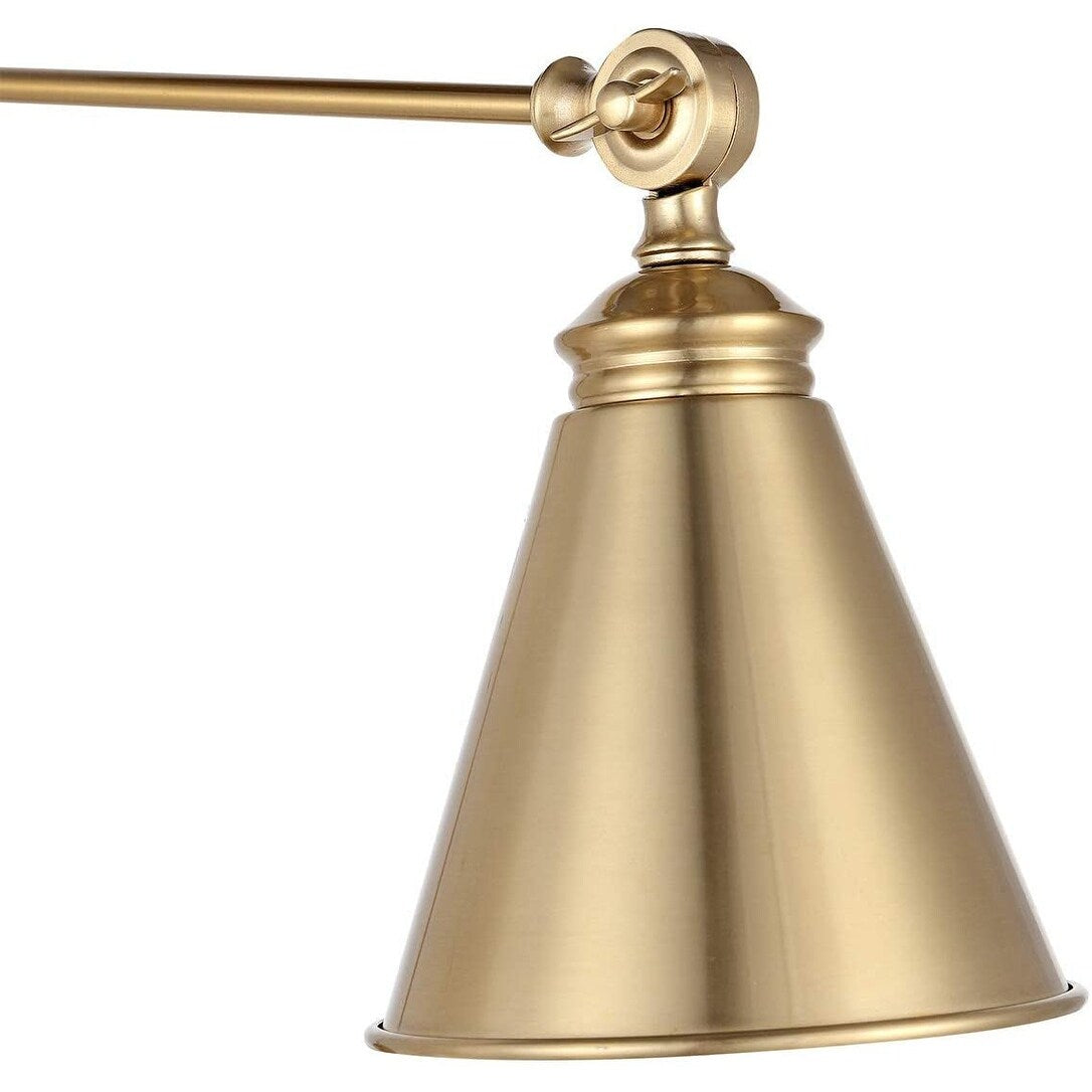 WINGBO Industrielle Wandleuchte mit Schwenkarm und Metallschirm, 2er-Pack...