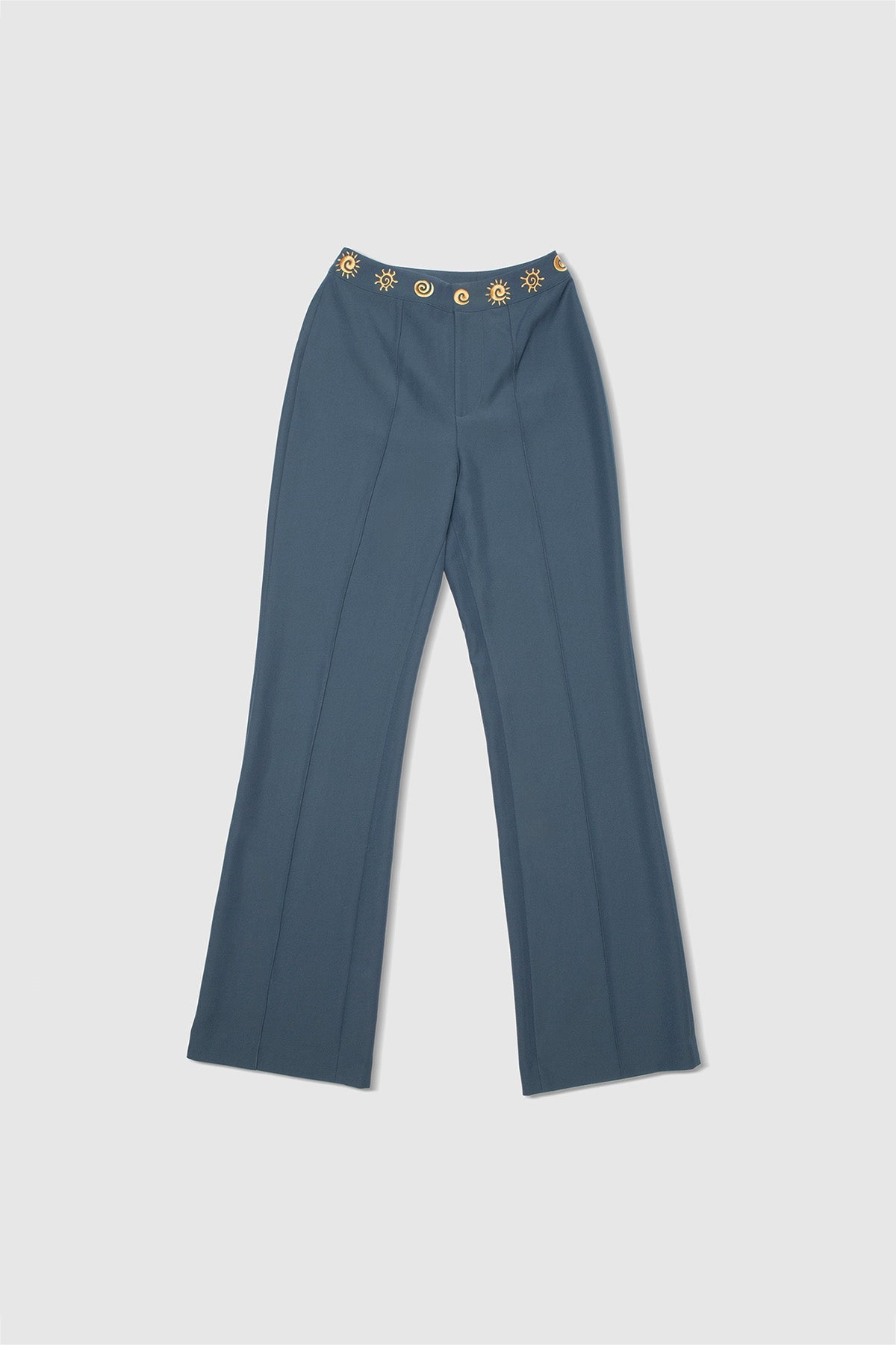 Irida Bootcut-Hose - Stein