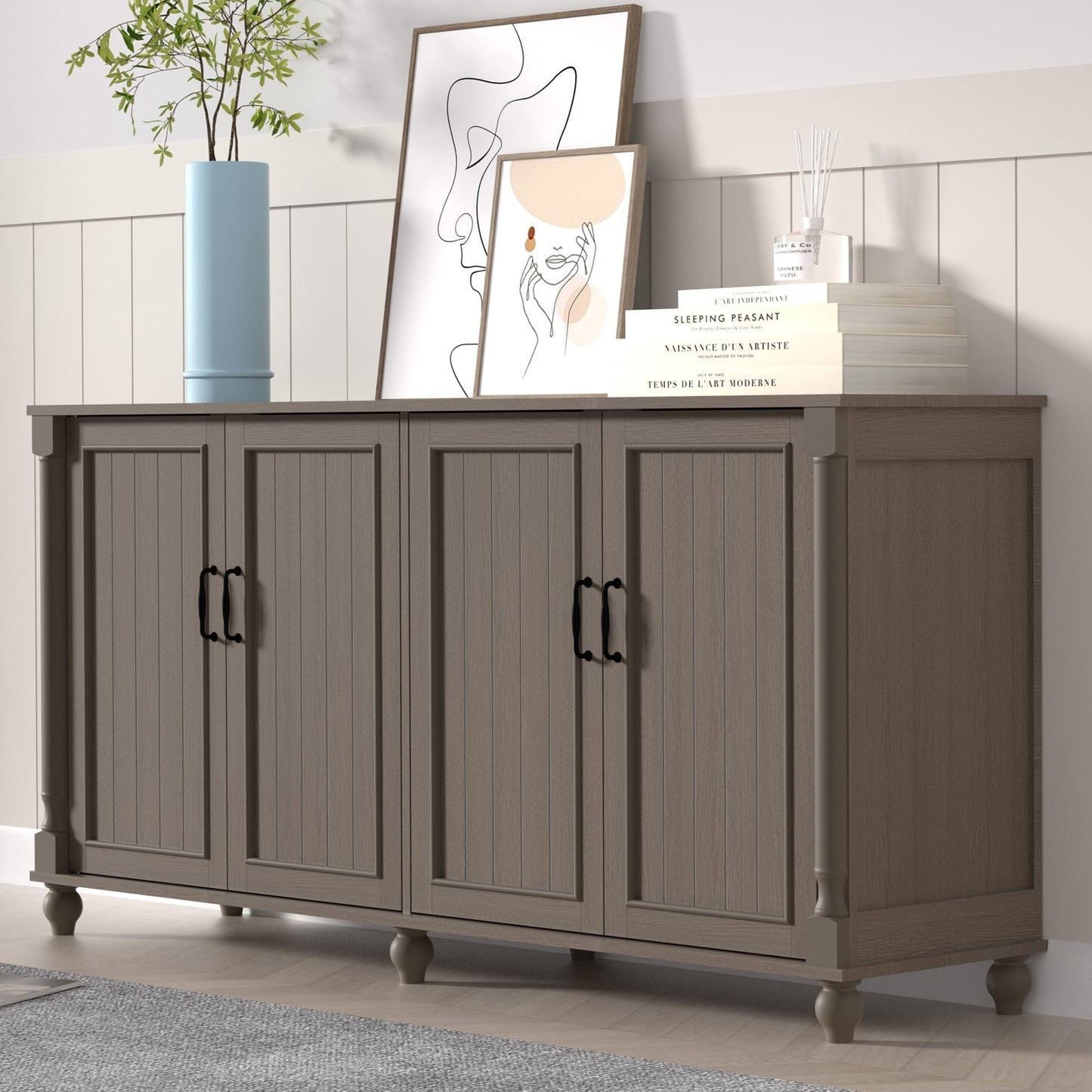 Küchen-Sideboard, Kaffeebar-Schrank, Akzent-Aufbewahrungsschrank