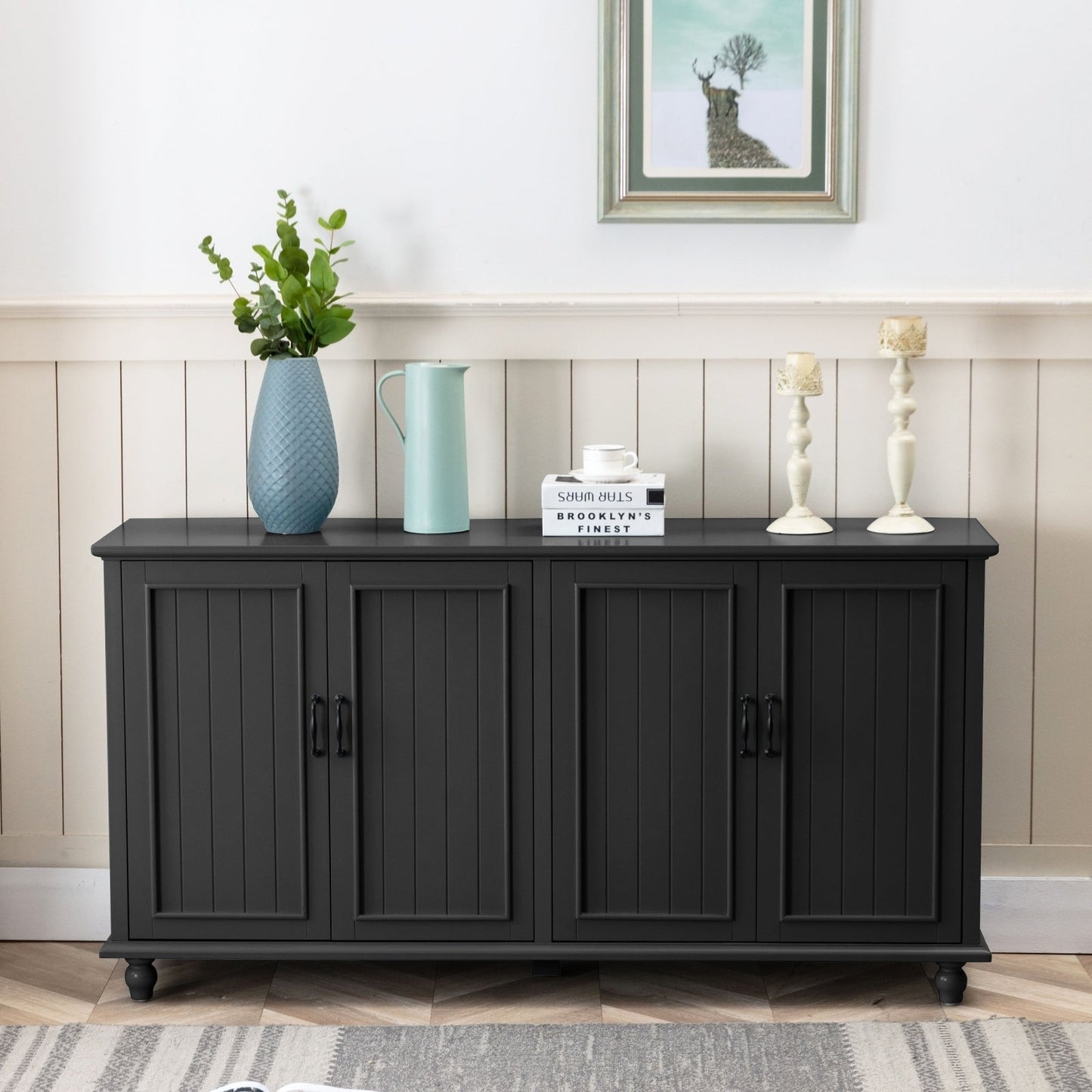 Küchen-Sideboard, Kaffeebar-Schrank, Akzent-Aufbewahrungsschrank