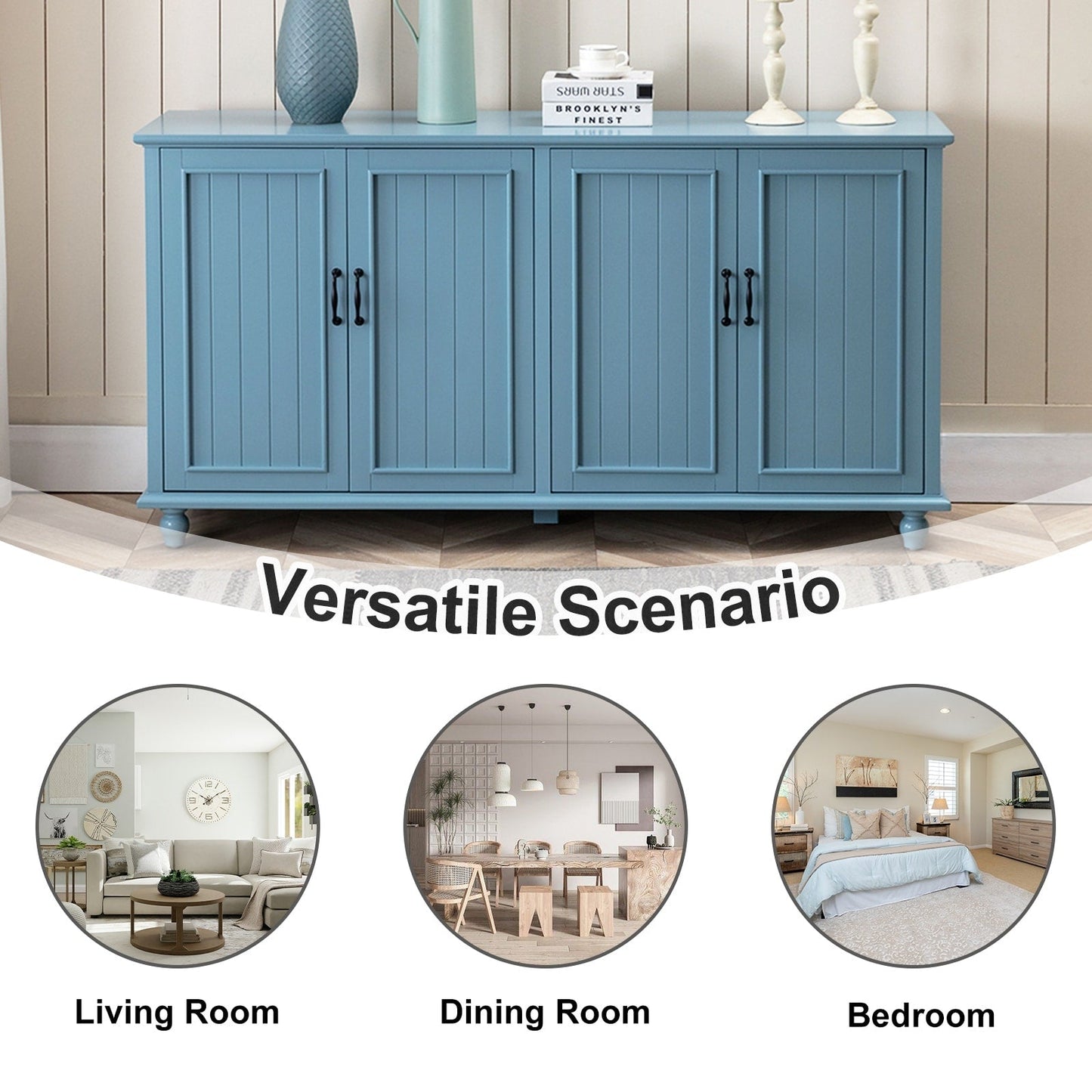Küchen-Sideboard, Kaffeebar-Schrank, Akzent-Aufbewahrungsschrank