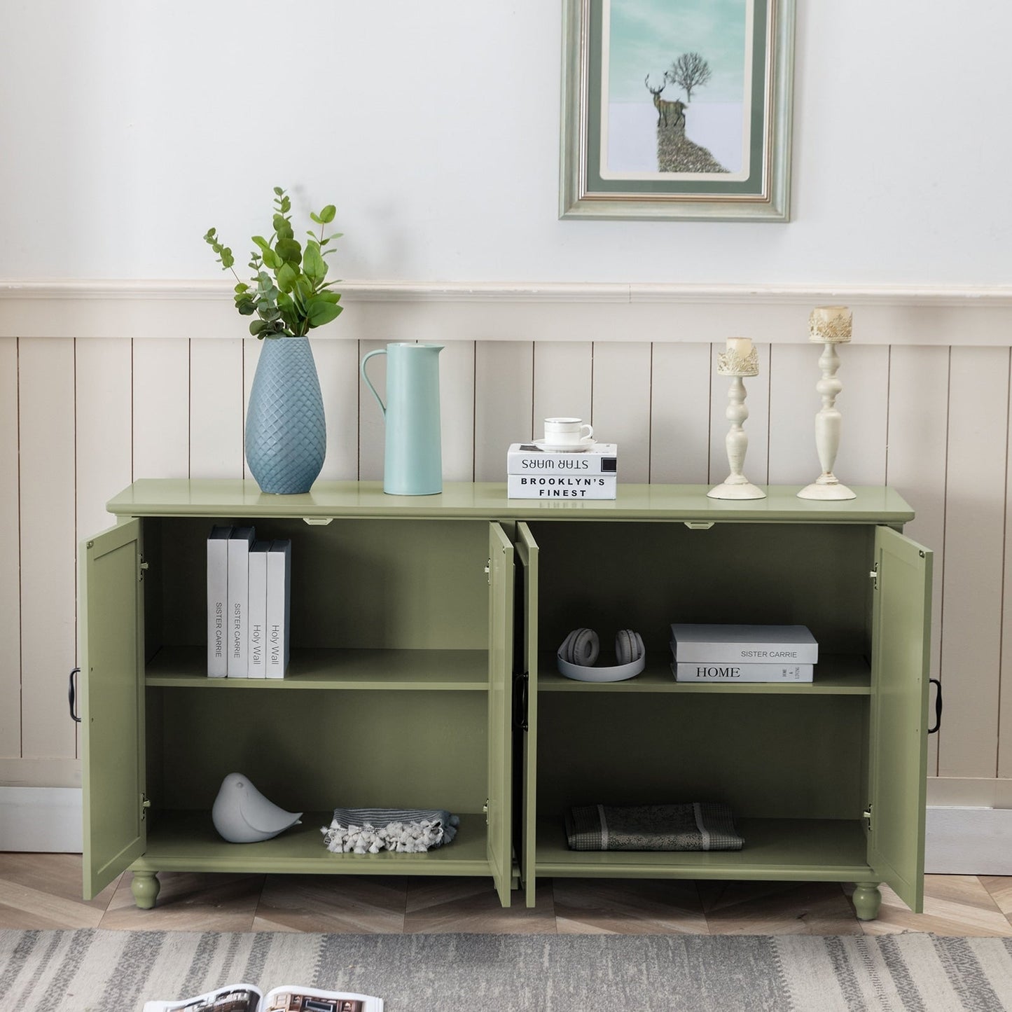 Küchen-Sideboard, Kaffeebar-Schrank, Akzent-Aufbewahrungsschrank