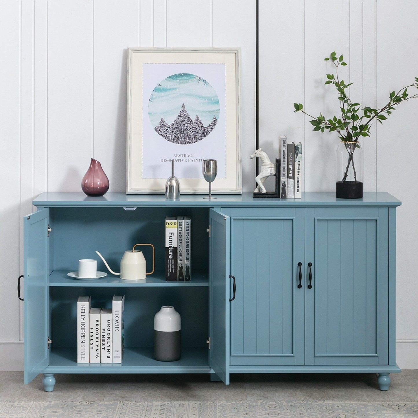 Küchen-Sideboard, Kaffeebar-Schrank, Akzent-Aufbewahrungsschrank
