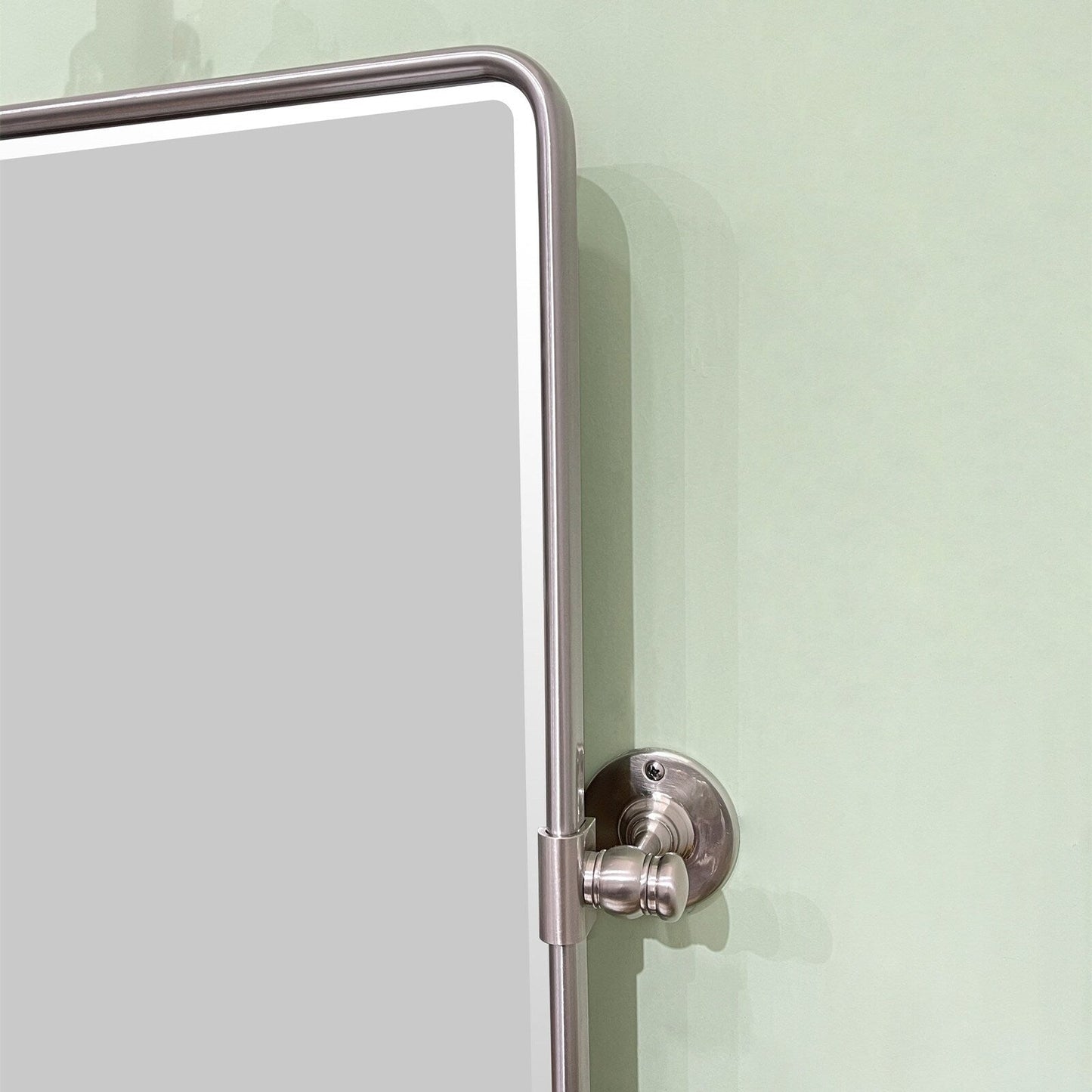 TEHOME Lutalo horizontaler abgeschrägter Badezimmer-/Kosmetikspiegel
