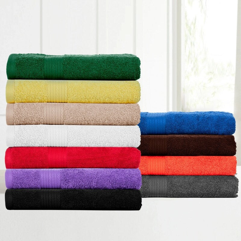 Luxuriöse Badezimmerhandtuch-Sets aus Baumwolle (600 g/m²) von Ample Decor – 18er-Set