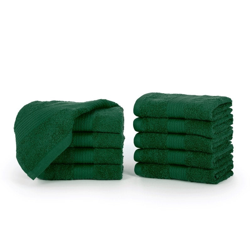 Luxuriöse, weiche Waschlappen aus Baumwolle, 600 g/m², 30,5 x 30,5 cm, von Ample Decor, 10 Stück