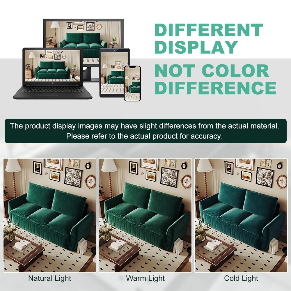 Luxury Sleeper Sofa Bed with Soft Cushion - Ultimate Comfort for Your Home