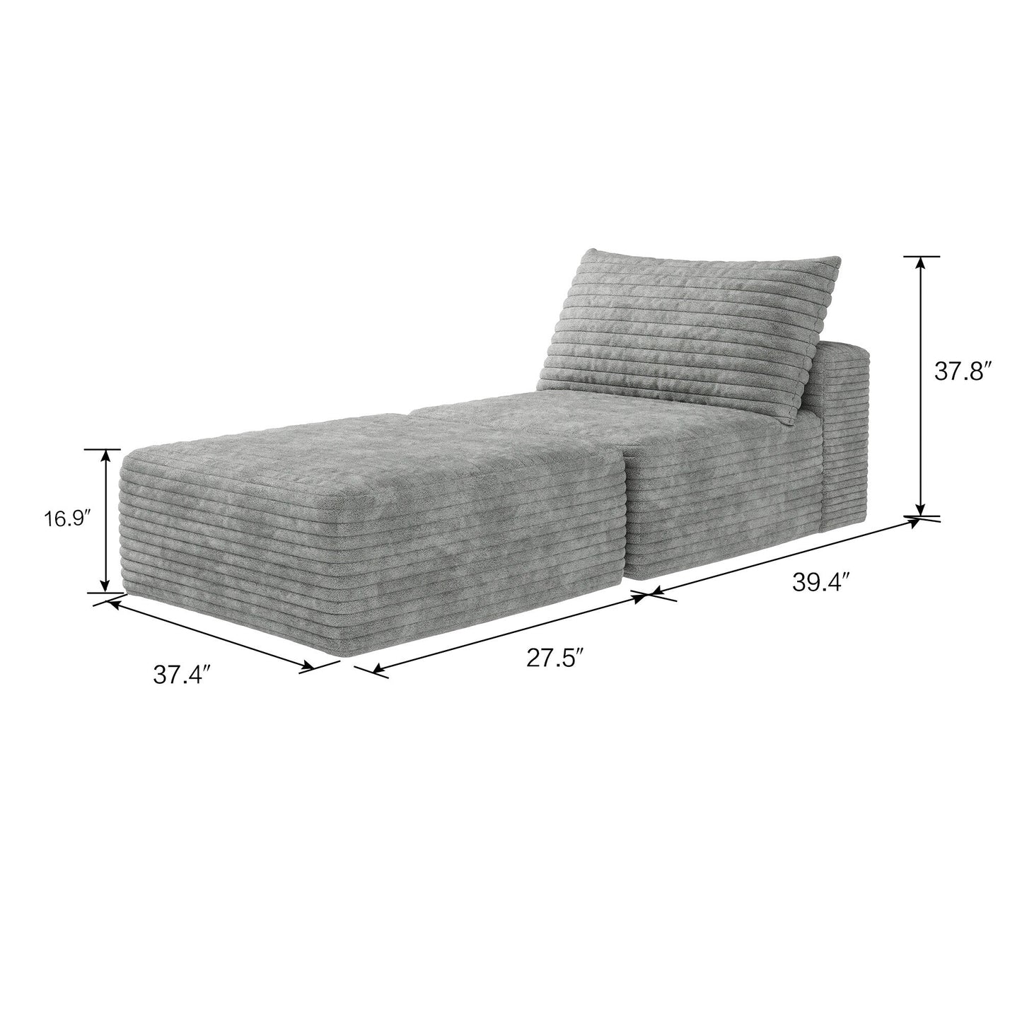 Luxury Sleeper Sofa Bed with Soft Cushion - Ultimate Comfort for Your Home
