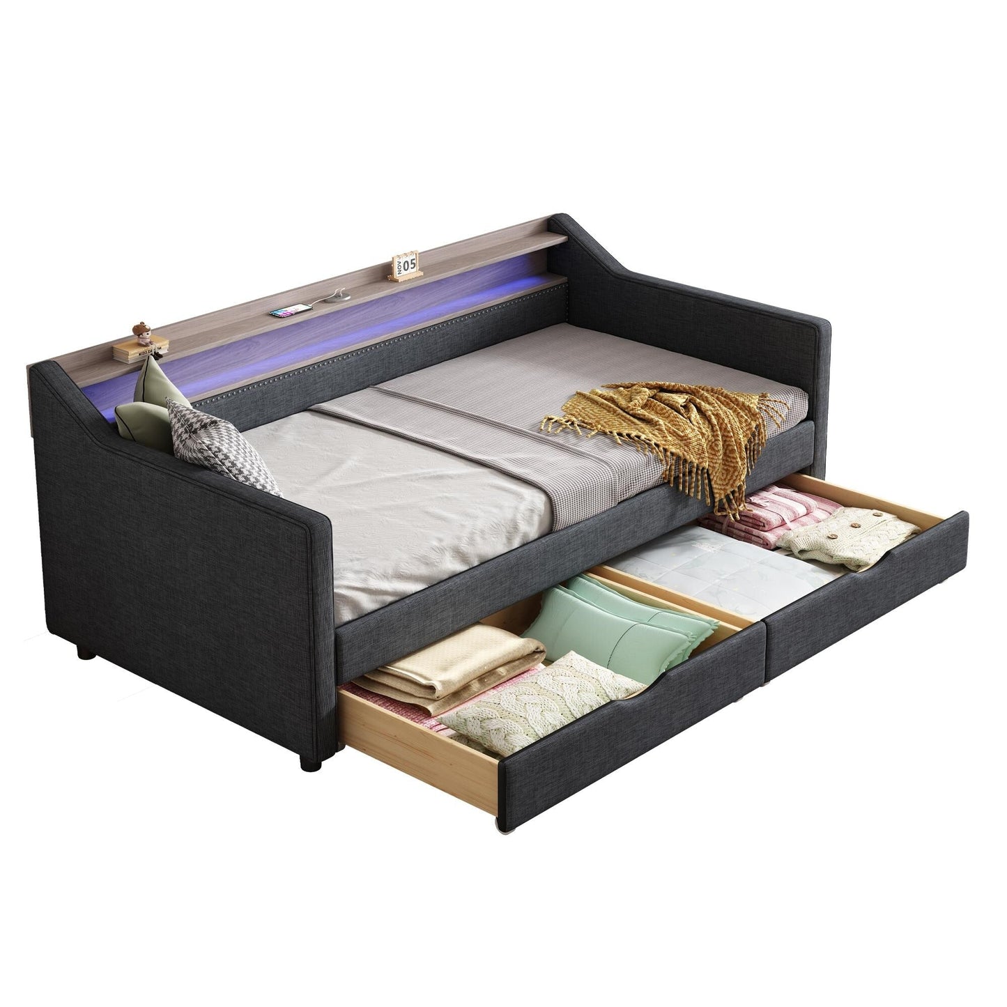 Luxury Sleeper Sofa Bed with Soft Cushion - Ultimate Comfort for Your Home