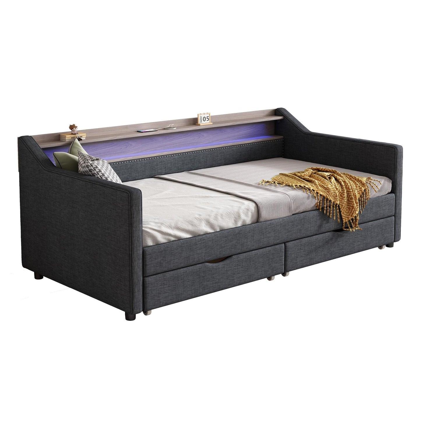 Luxury Sleeper Sofa Bed with Soft Cushion - Ultimate Comfort for Your Home