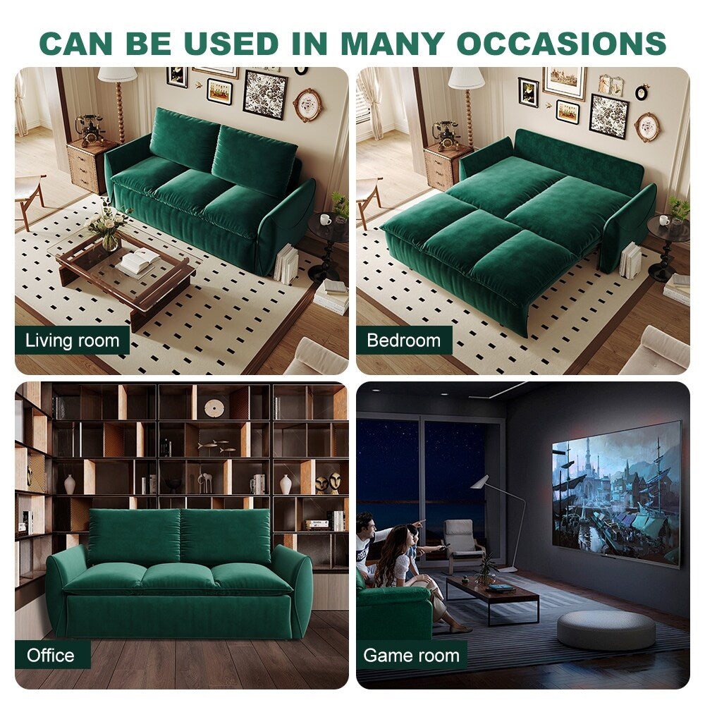 Luxury Sleeper Sofa Bed with Soft Cushion - Ultimate Comfort for Your Home