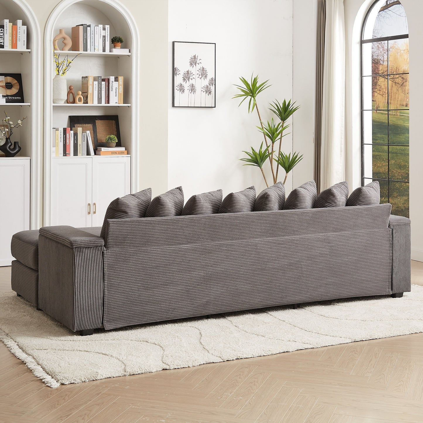 Luxury Sleeper Sofa Bed with Soft Cushion - Ultimate Comfort for Your Home