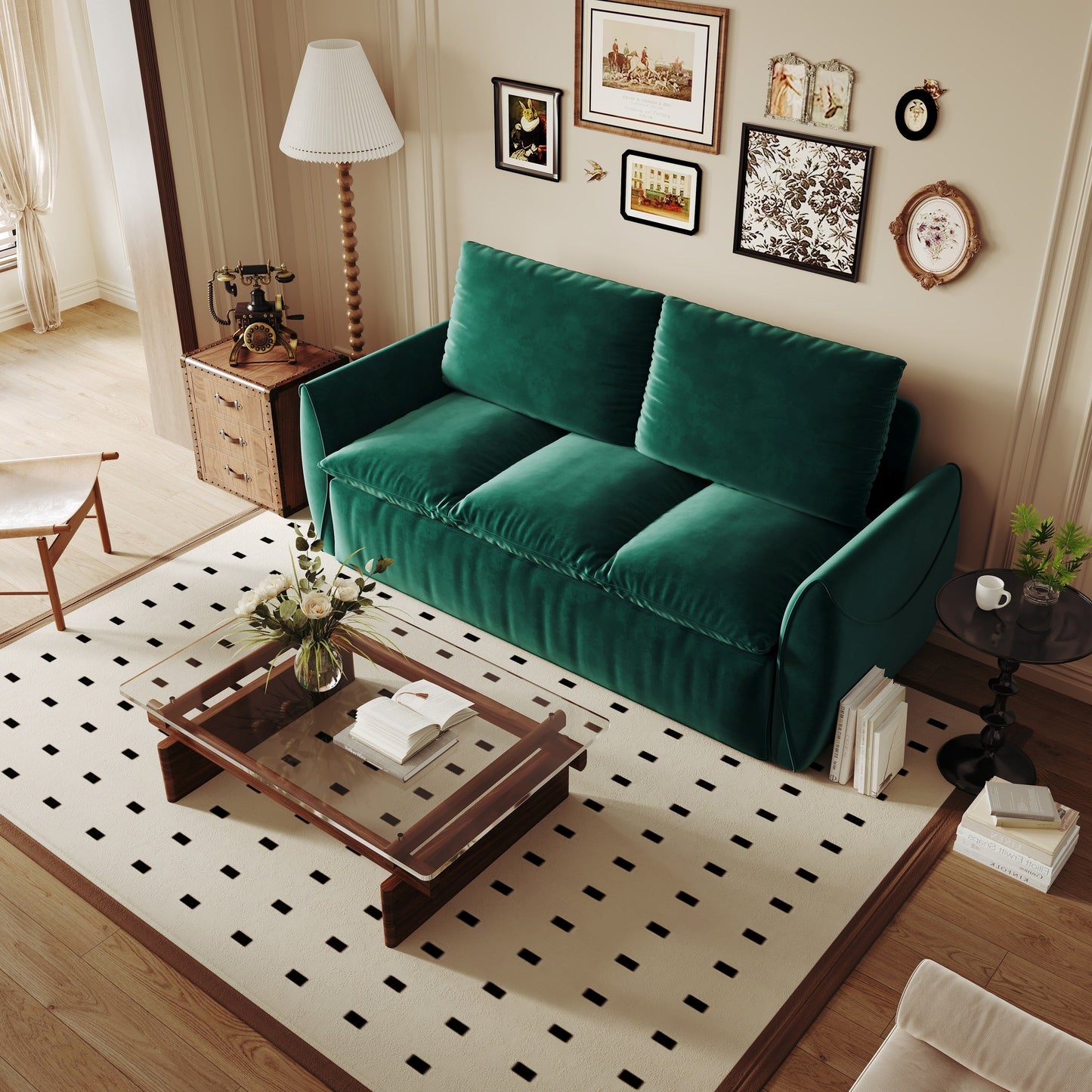 Luxury Sleeper Sofa Bed with Soft Cushion - Ultimate Comfort for Your Home