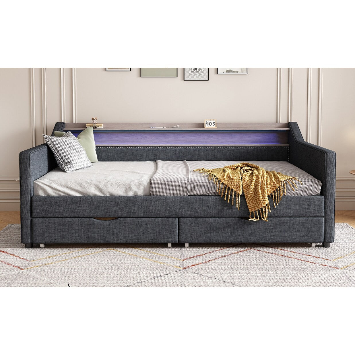 Luxury Sleeper Sofa Bed with Soft Cushion - Ultimate Comfort for Your Home