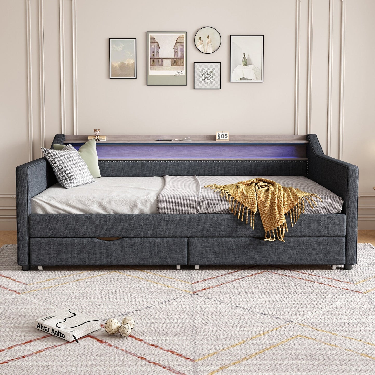 Luxury Sleeper Sofa Bed with Soft Cushion - Ultimate Comfort for Your Home