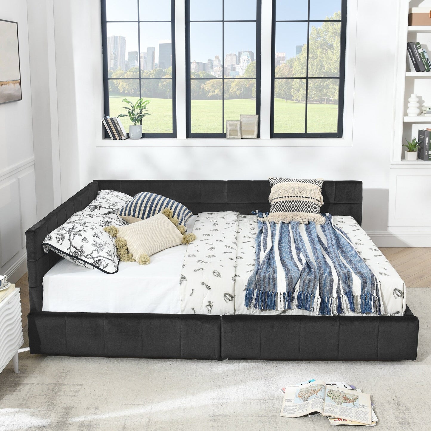 Luxury Sleeper Sofa Bed with Soft Cushion - Ultimate Comfort for Your Home