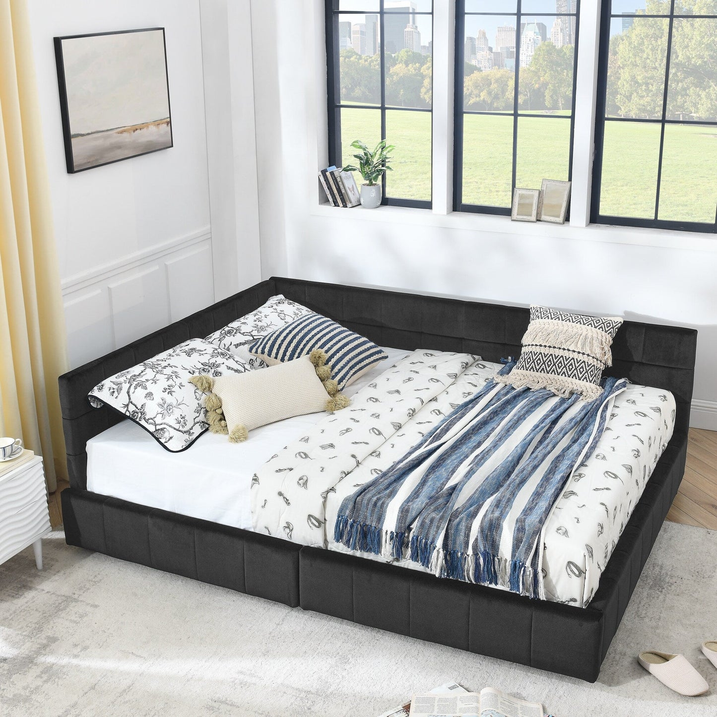 Luxury Sleeper Sofa Bed with Soft Cushion - Ultimate Comfort for Your Home
