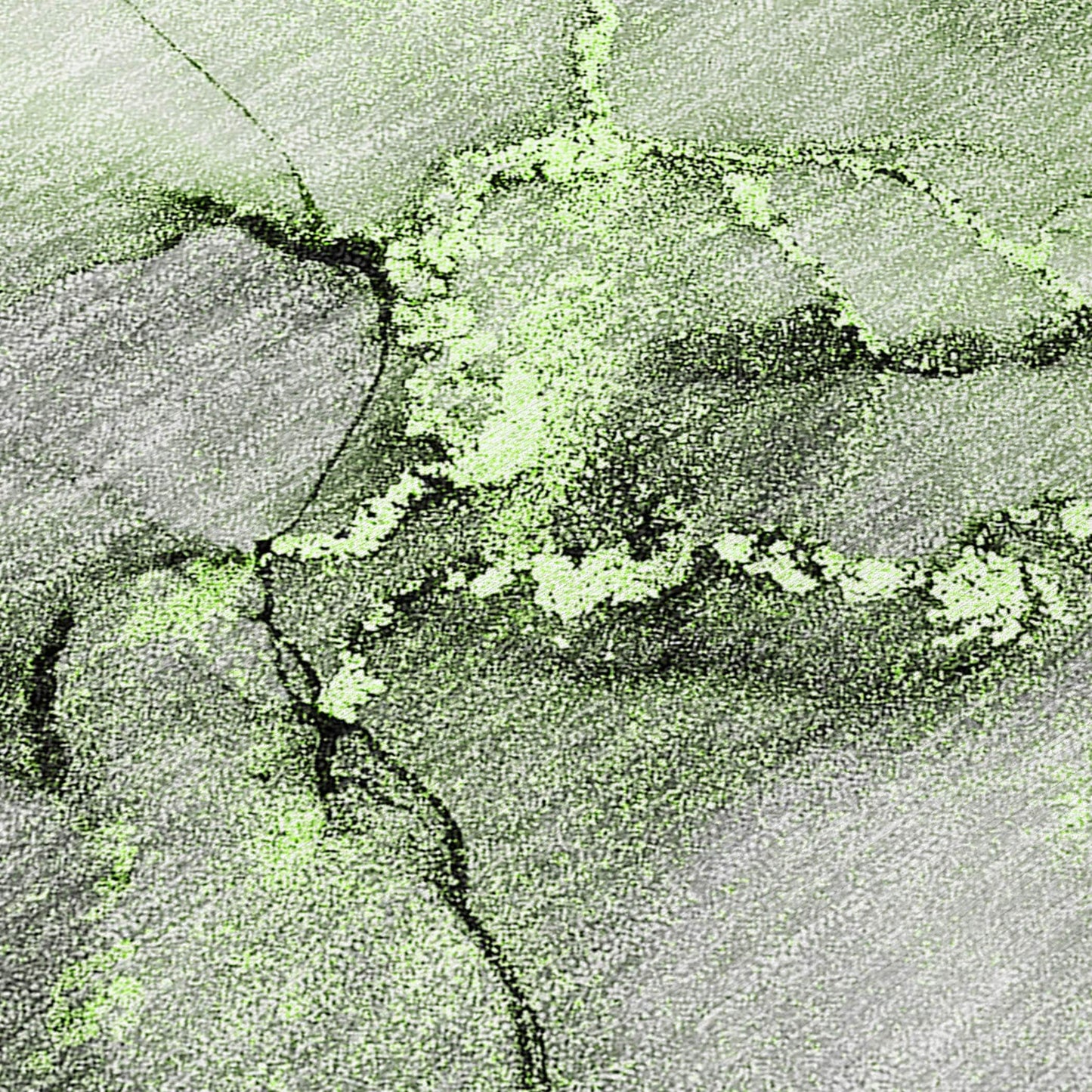Maschinenwaschbarer abstrakter Chantille-Teppich für drinnen und draußen