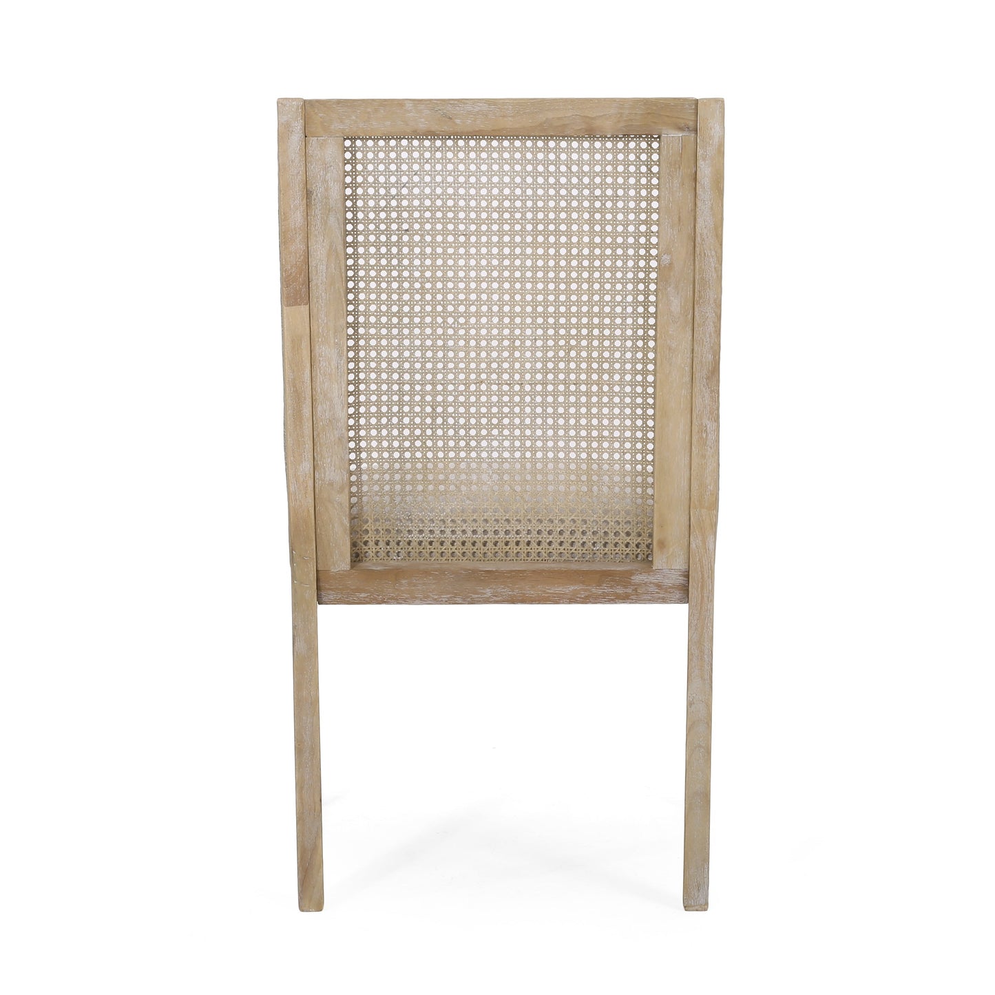 Maurers Esszimmerstühle aus Rohrgeflecht und Holz (2er-Set) von Christopher Knight Home