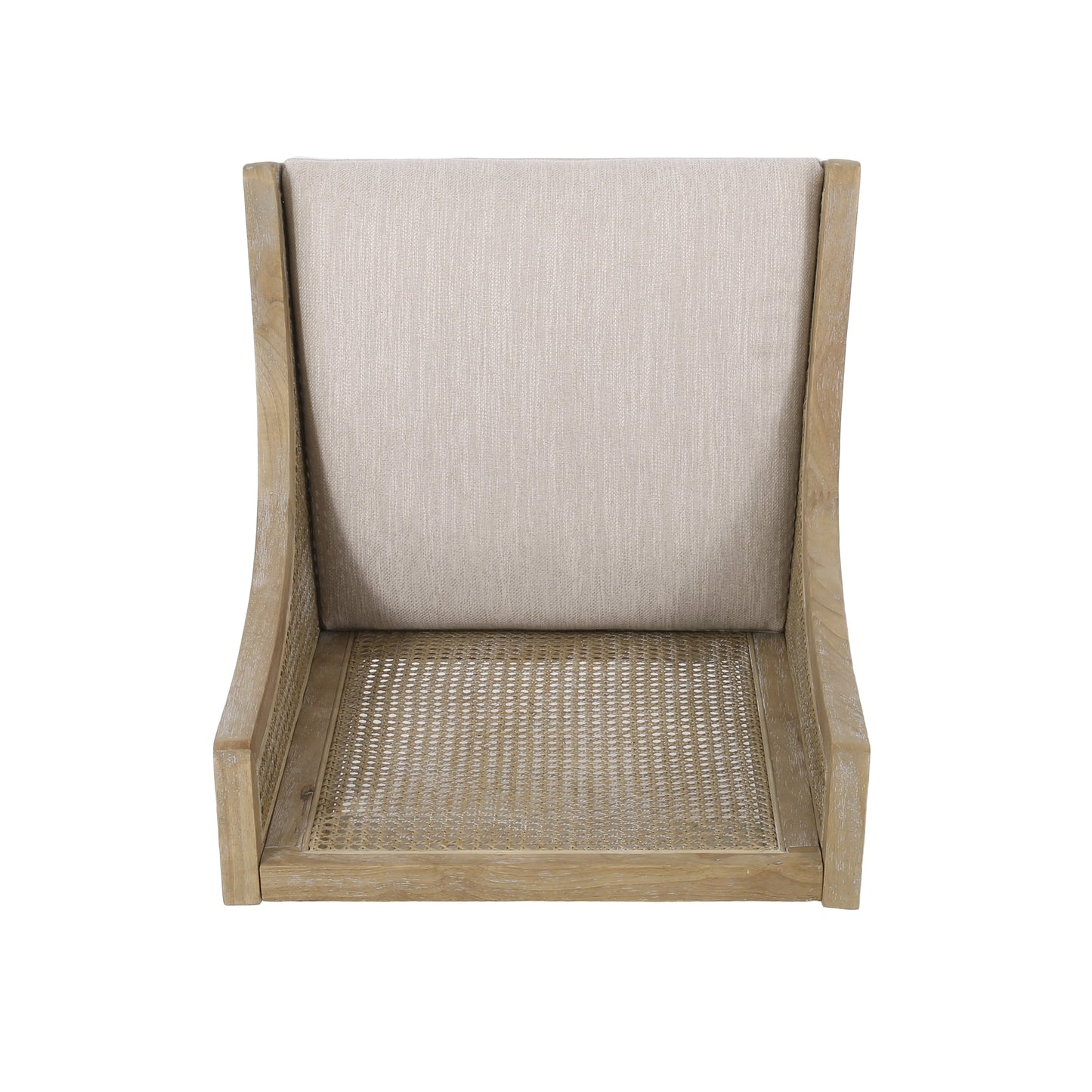 Maurers Esszimmerstühle aus Rohrgeflecht und Holz (2er-Set) von Christopher Knight Home