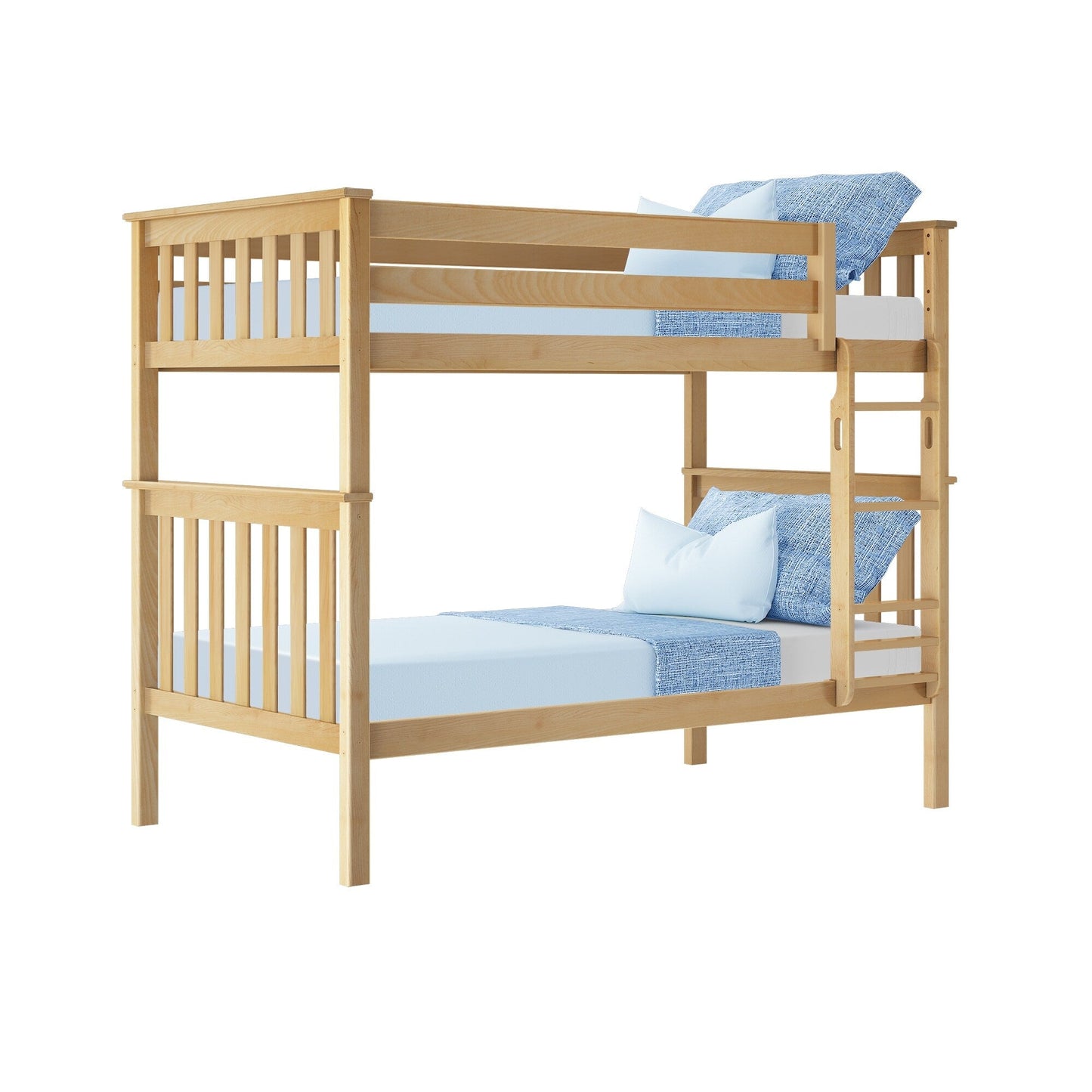 Max and Lily Twin über Twin Etagenbett aus Massivholz