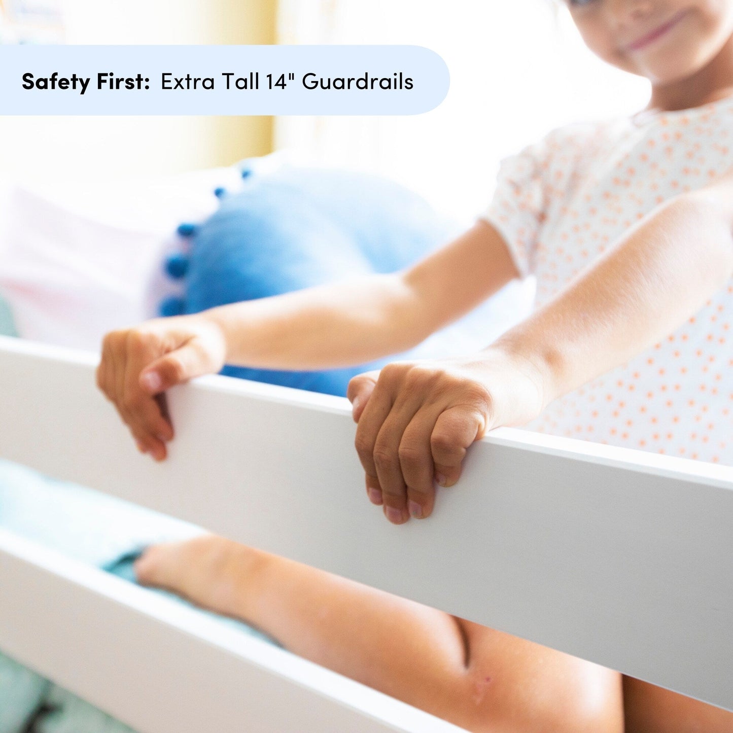 Max and Lily Classic Twin über Twin Niedriges Etagenbett mit Easy Slide