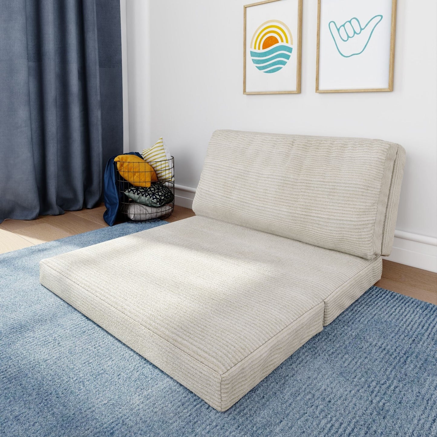Max and Lily Fold 'n Fun Convertible Lounger Sleeper Sofa