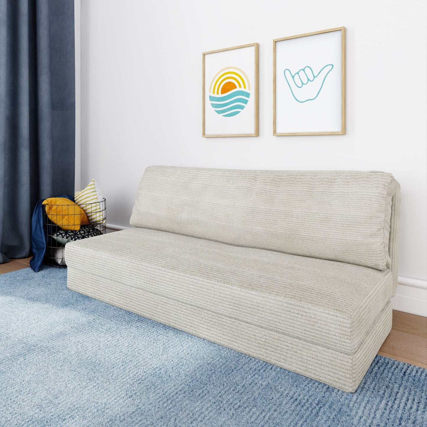 Max and Lily Fold 'n Fun Convertible Lounger Sleeper Sofa