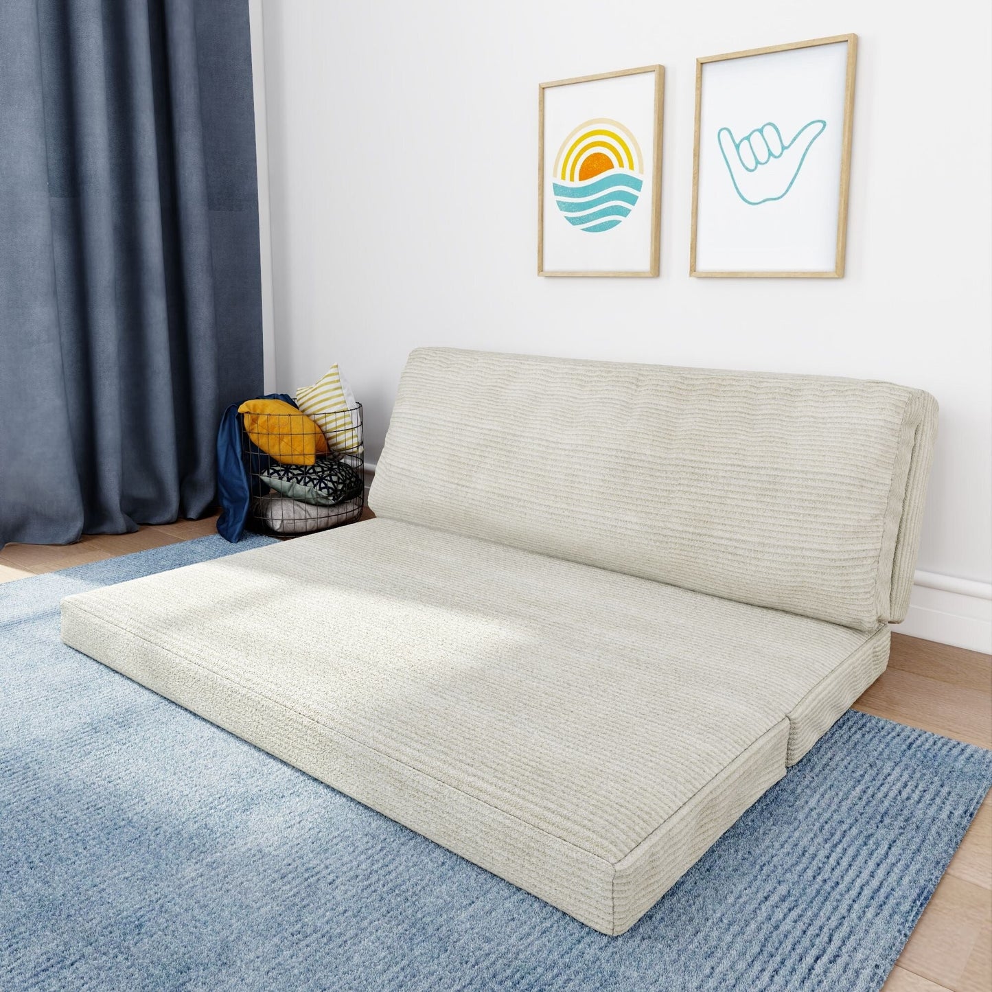 Max and Lily Fold 'n Fun Convertible Lounger Sleeper Sofa