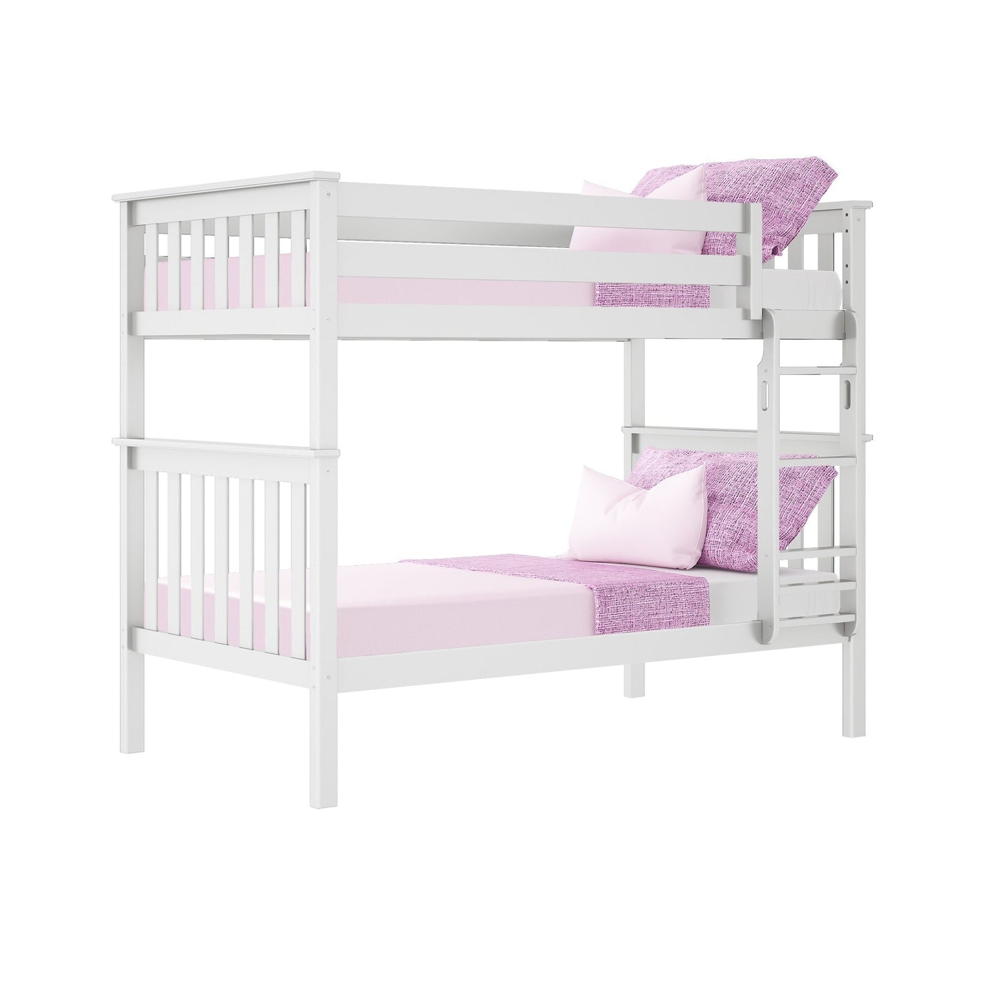 Max and Lily Twin über Twin Etagenbett aus Massivholz