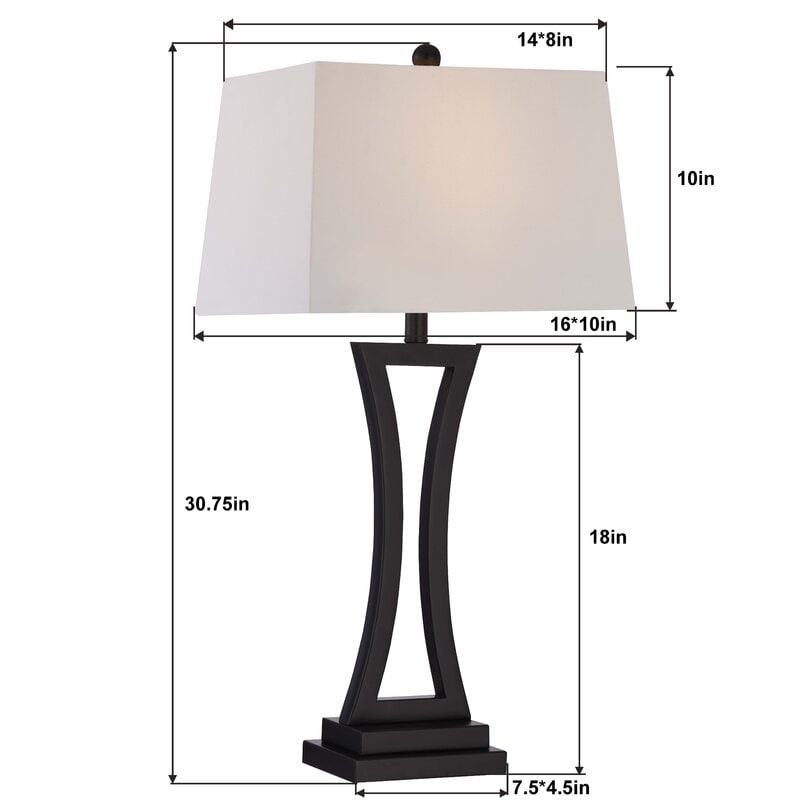 Maxax 30.75 Nachttischlampen-Set (2er-Set)