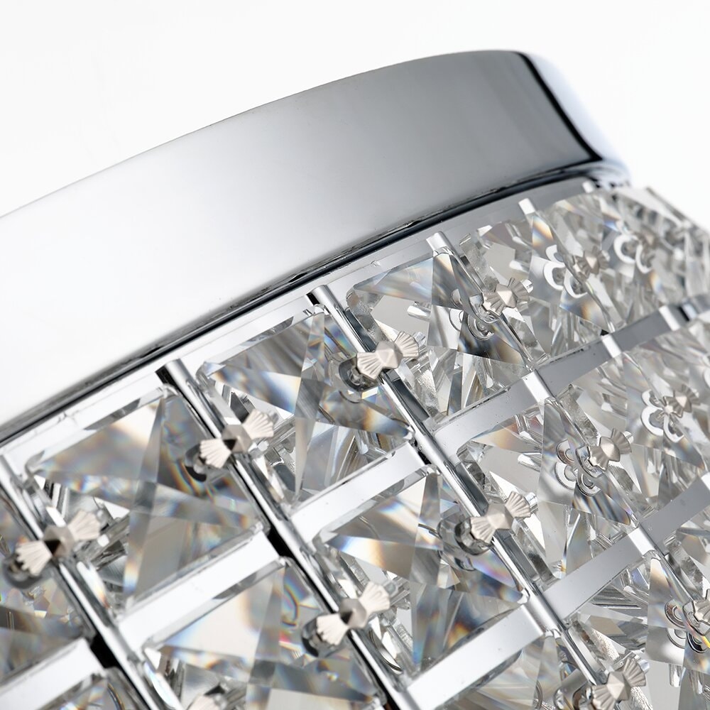 Maxax 4 – Licht 15'' Crystal Metal Flush Mount – N/A