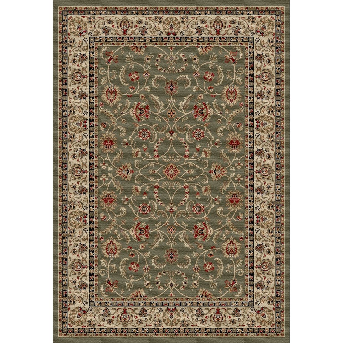 Mayberry Hometown Klassischer orientalischer Keshan-Teppich