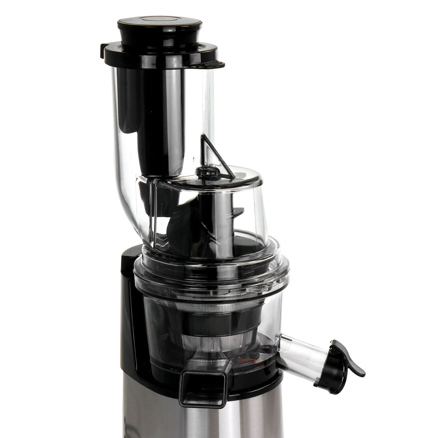 MegaChef Pro Slow Juicer aus Edelstahl – Tischgerät