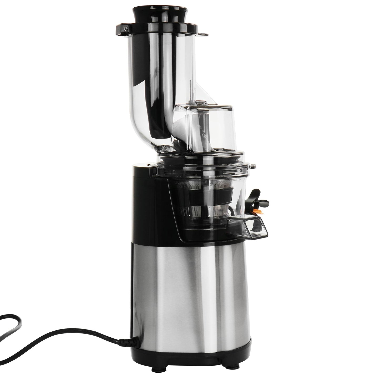 MegaChef Pro Slow Juicer aus Edelstahl – Tischgerät