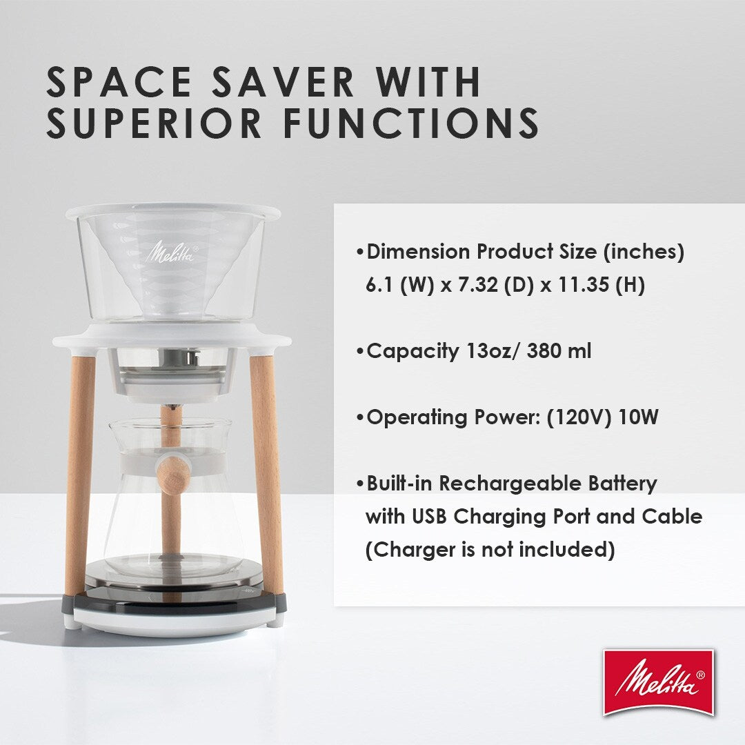 Melitta Senz V Connected Smart Pour-Over-Kaffeesystem