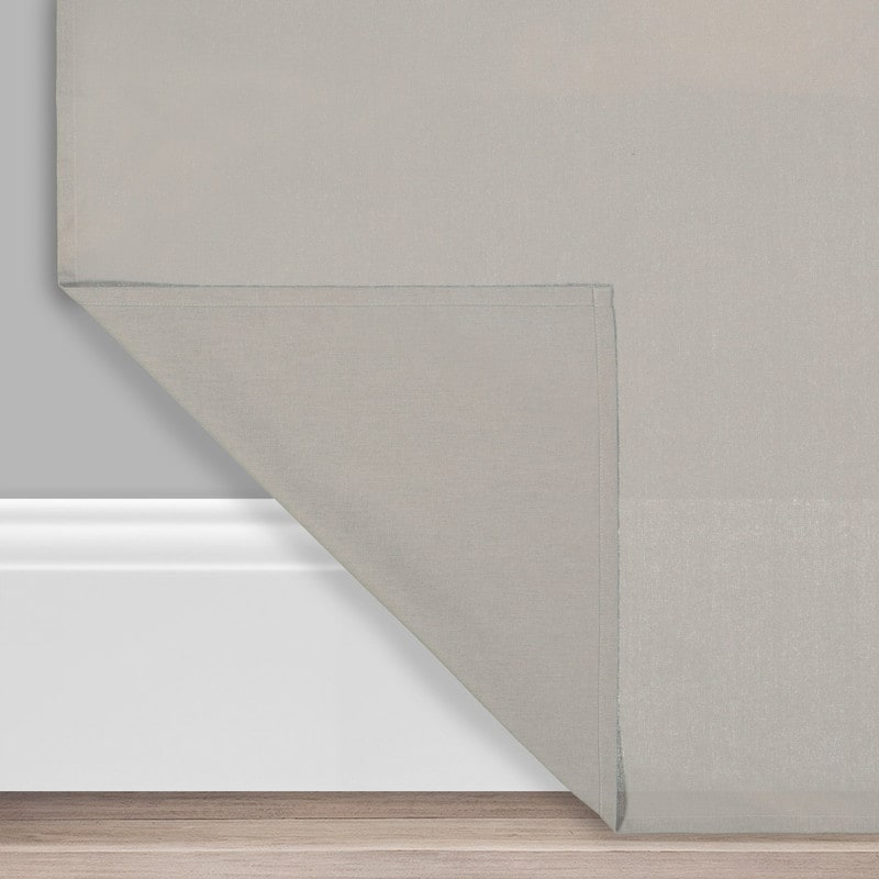 Mercantile Drop Cloth Lichtfilterring Top Tab Farmhouse Vorhang Panel mit Volant