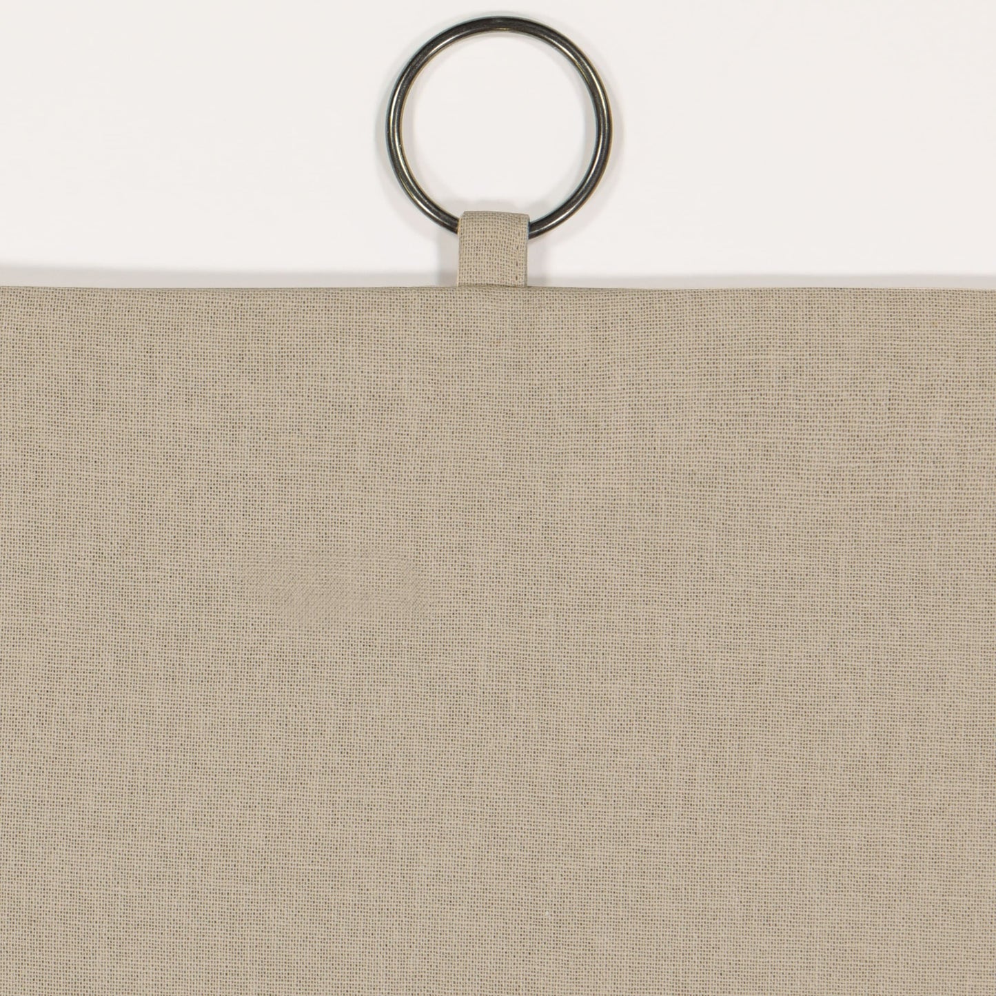 Mercantile Drop Cloth Lichtfilterring Top Tab Farmhouse Vorhang Panel mit Volant