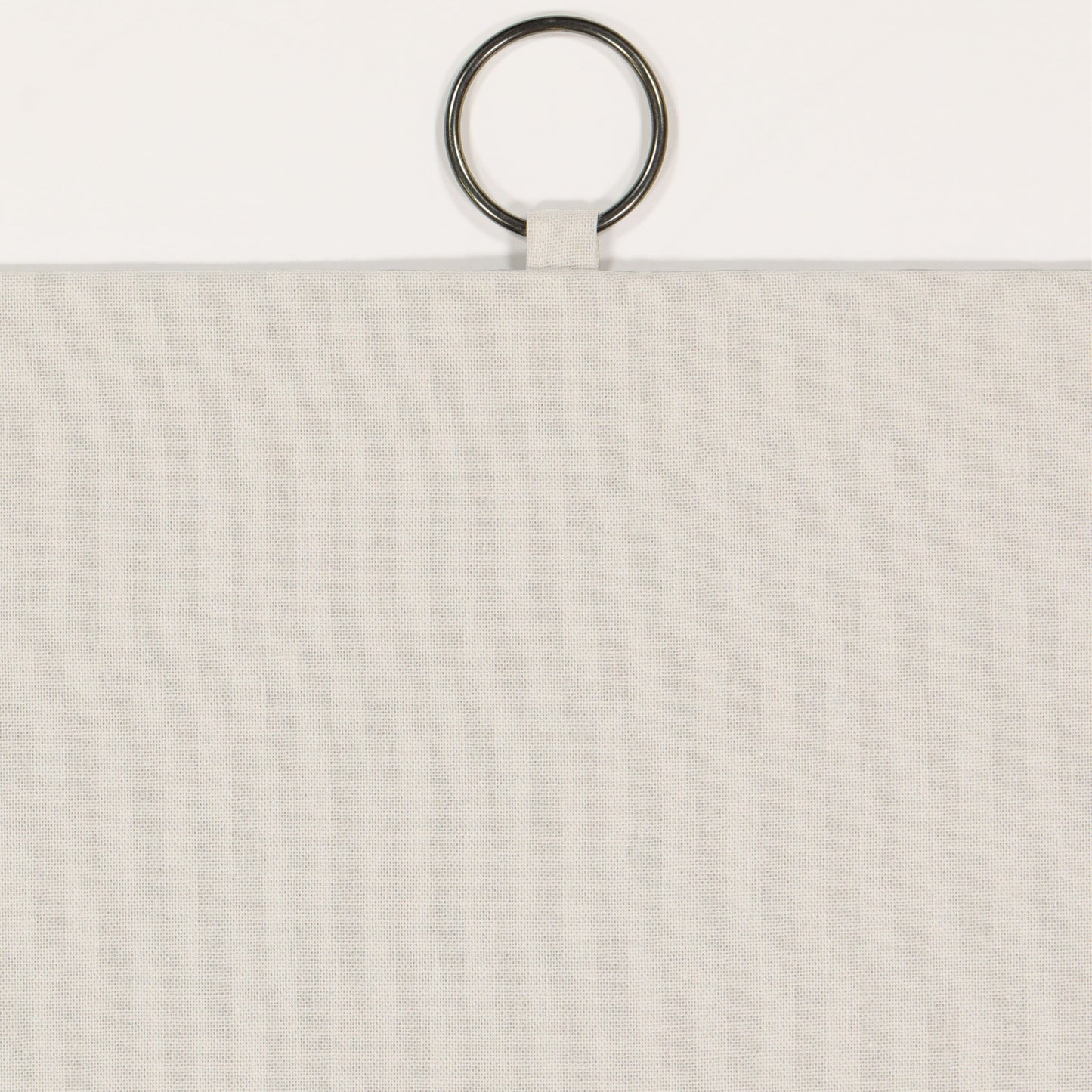 Mercantile Drop Cloth Lichtfilterring Top Tab Farmhouse Vorhang Panel mit Volant