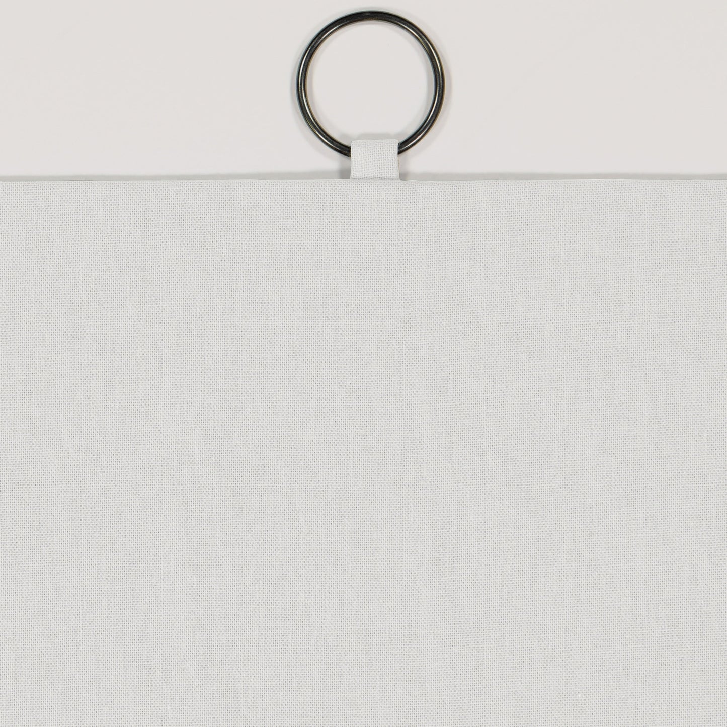 Mercantile Drop Cloth Lichtfilterring Top Tab Farmhouse Vorhang Panel mit Volant