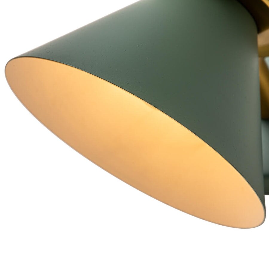 Mid-Century Modern 1-flammige Kegel-Wandleuchte - 7 Zoll Schlafzimmerleuchte