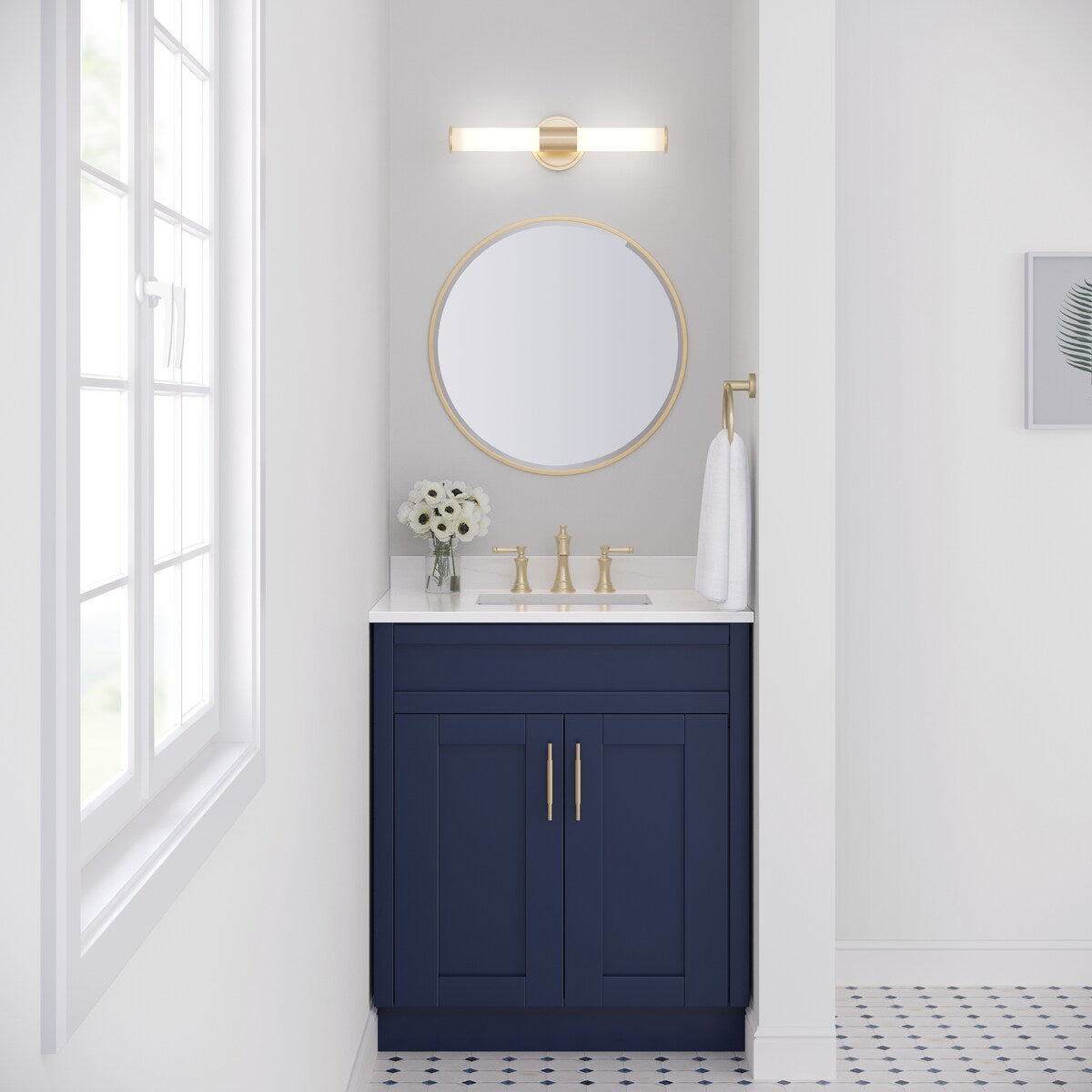 Millennium Lighting Truman LED-Badezimmer-Waschtischleuchte in mehreren Ausführungen