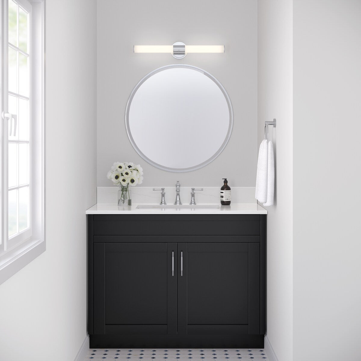 Millennium Lighting Truman LED-Badezimmer-Waschtischleuchte in mehreren Ausführungen