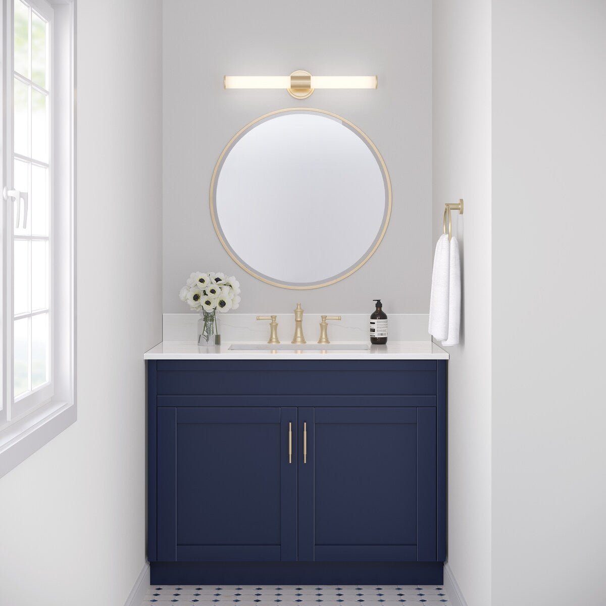 Millennium Lighting Truman LED-Badezimmer-Waschtischleuchte in mehreren Ausführungen