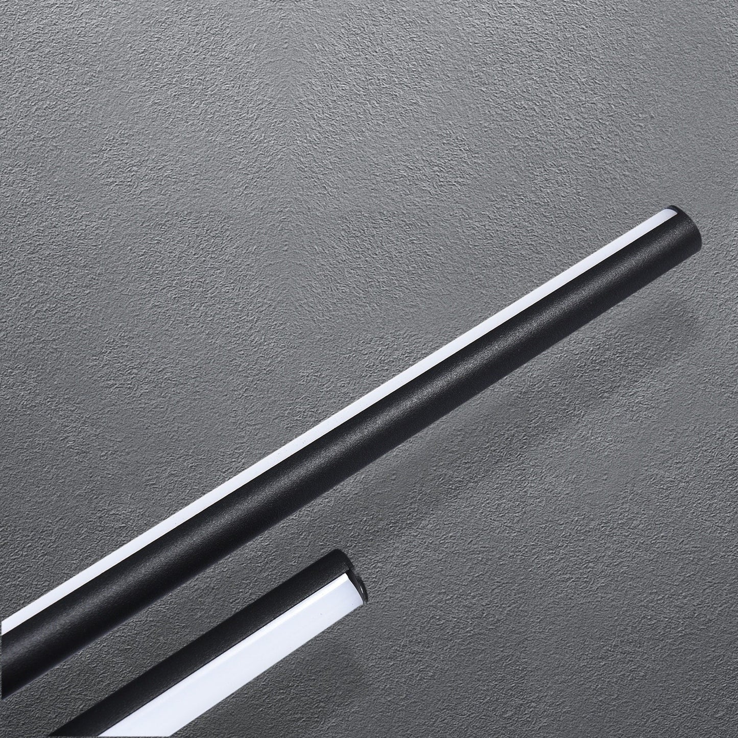 Minimalistische 2-flammige dimmbare LED-Waschtischleuchte, lineare Metall-Wandleuchte