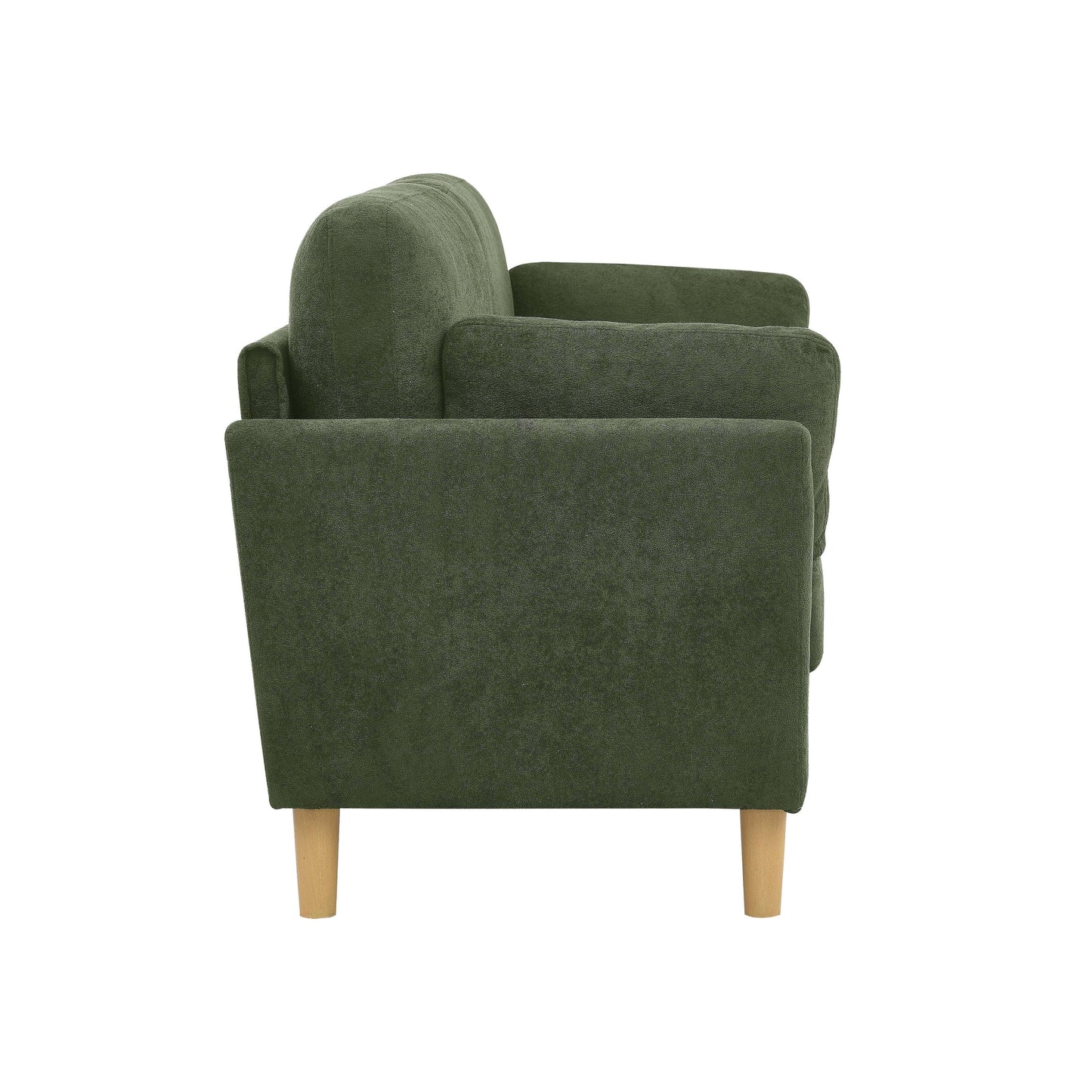 Minimalist Upholstered Sofa - 2 Seats - 30.5 D x 66 W x 35 H