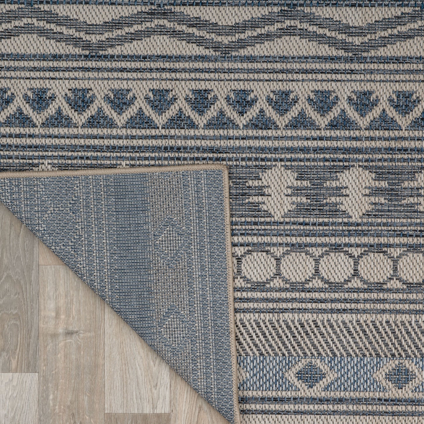 World Rug Gallery Moderner Bohemian Global Teppich für drinnen und draußen