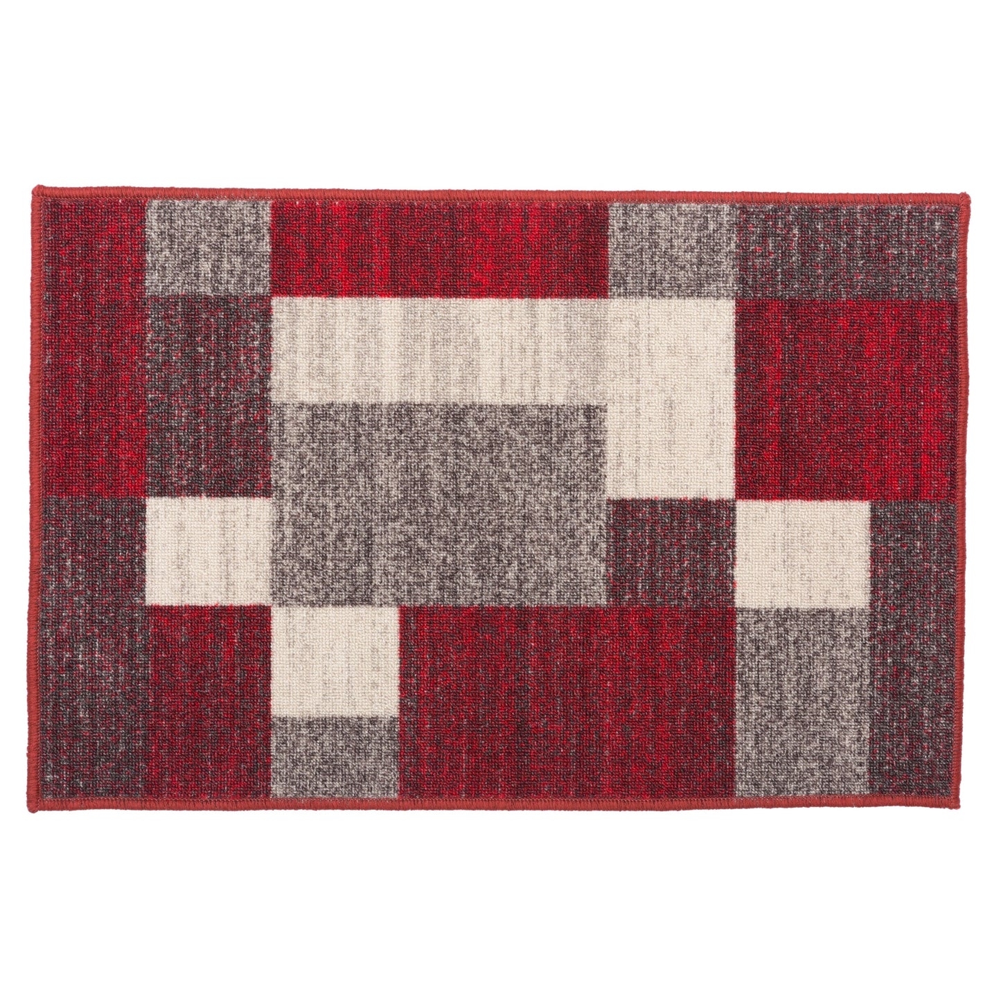 World Rug Gallery Rutschfester Teppich im modernen Boxen-Design